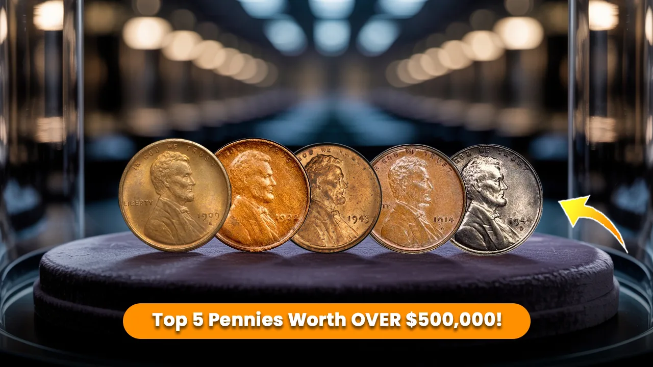 5 Lincoln Wheat Pennies Worth Over $3 Million - That Could Make You Rich