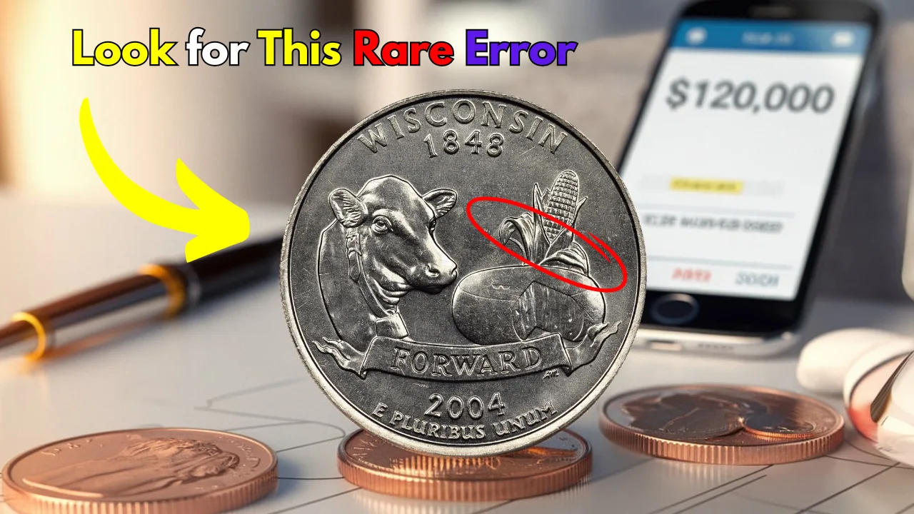 Is This $120,000 Quarter Hiding in Your Pocket The 2004 Wisconsin Extra Leaf Rare Coin