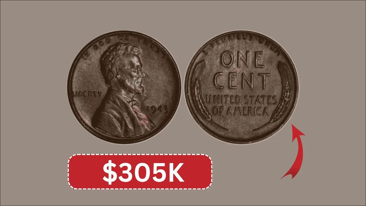 This Rare 1943 Lincoln Wheat Penny Just Sold for $305K — Is One Hiding in Your Pocket?