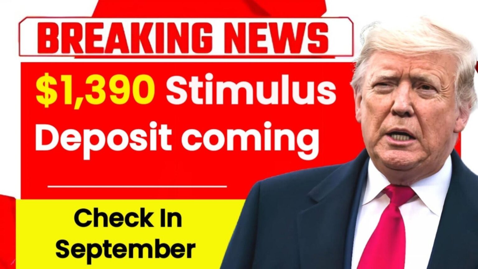 1390 direct deposit relief payment timeline